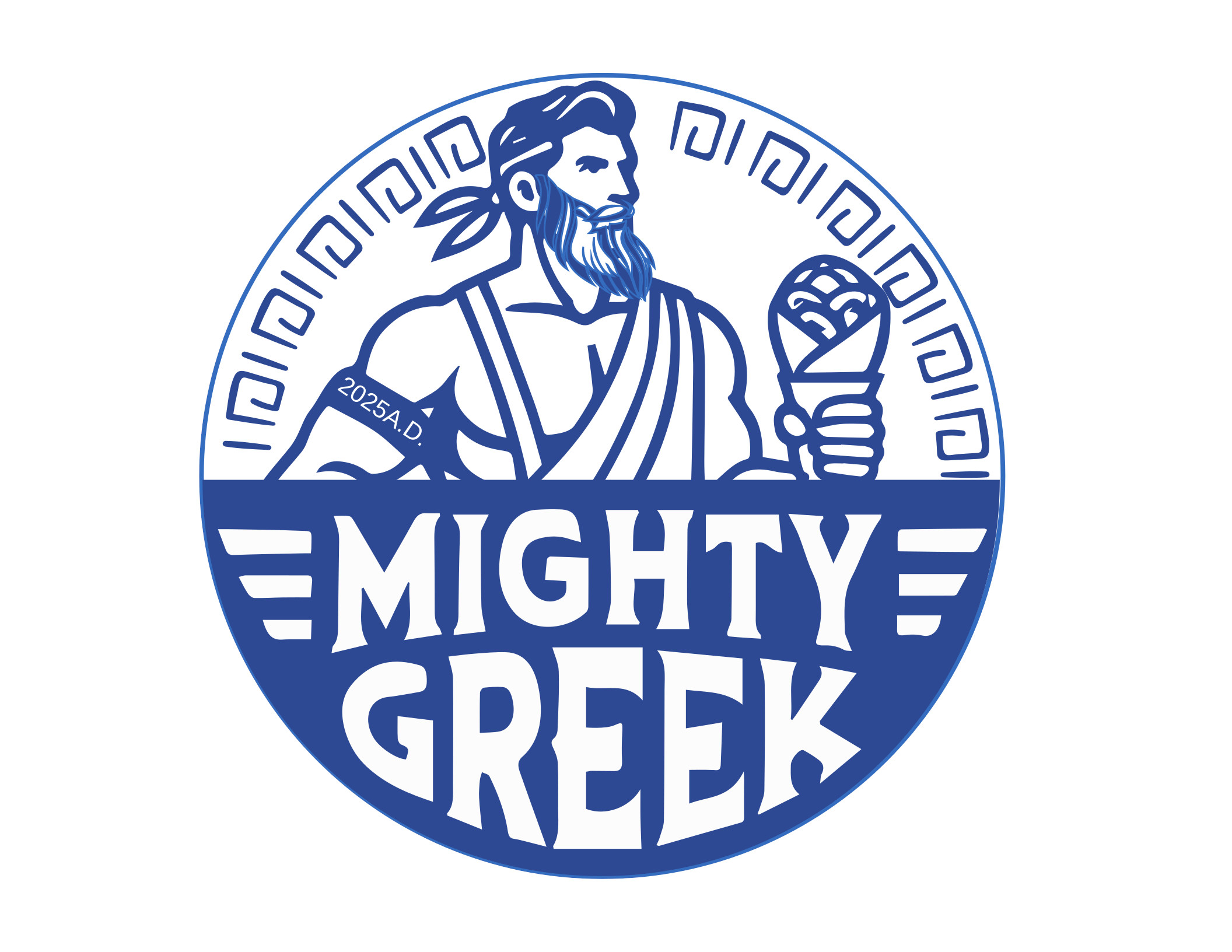 Mighty Greek Logo