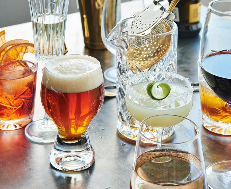 Q Bar Cocktail Selection